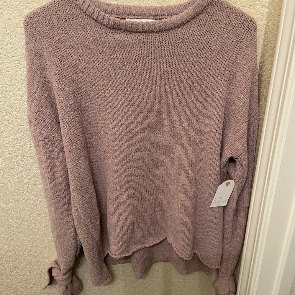 NWT beige sweater